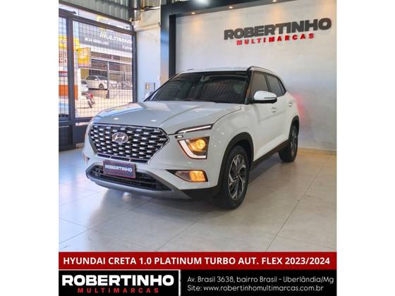 HYUNDAI CRETA 1.0 TGDI FLEX PLATINUM AUTOMÁTICO